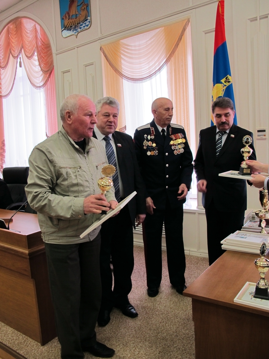 Церемония награждения победителей смотра-конкурса на лучшую...