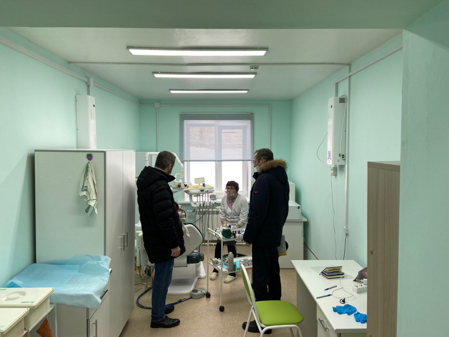 Обновленная амбулатория в Космынино