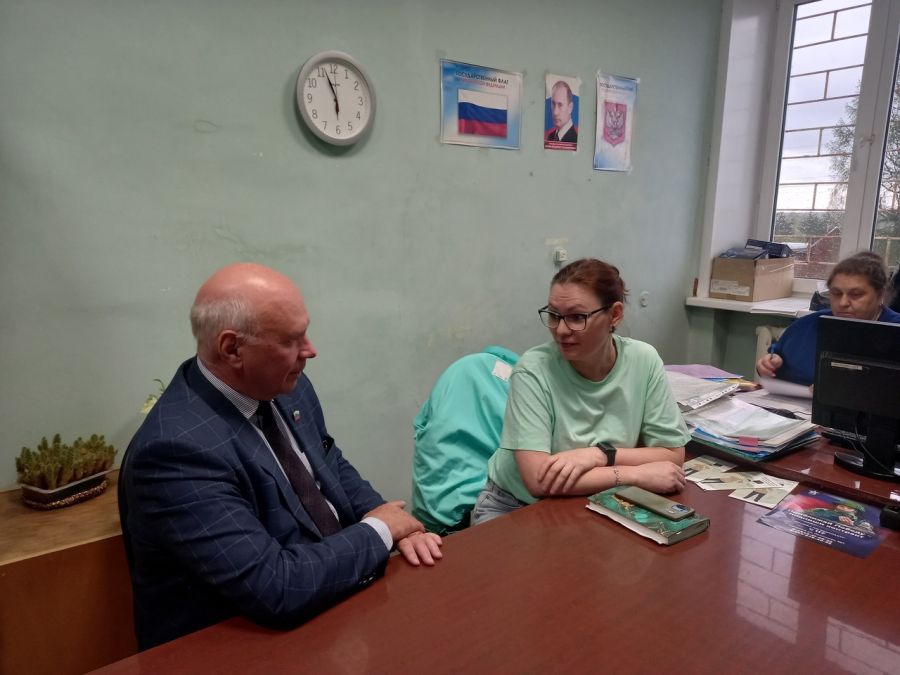 На приеме у депутата