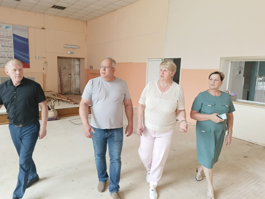 Ремонт Островской школы